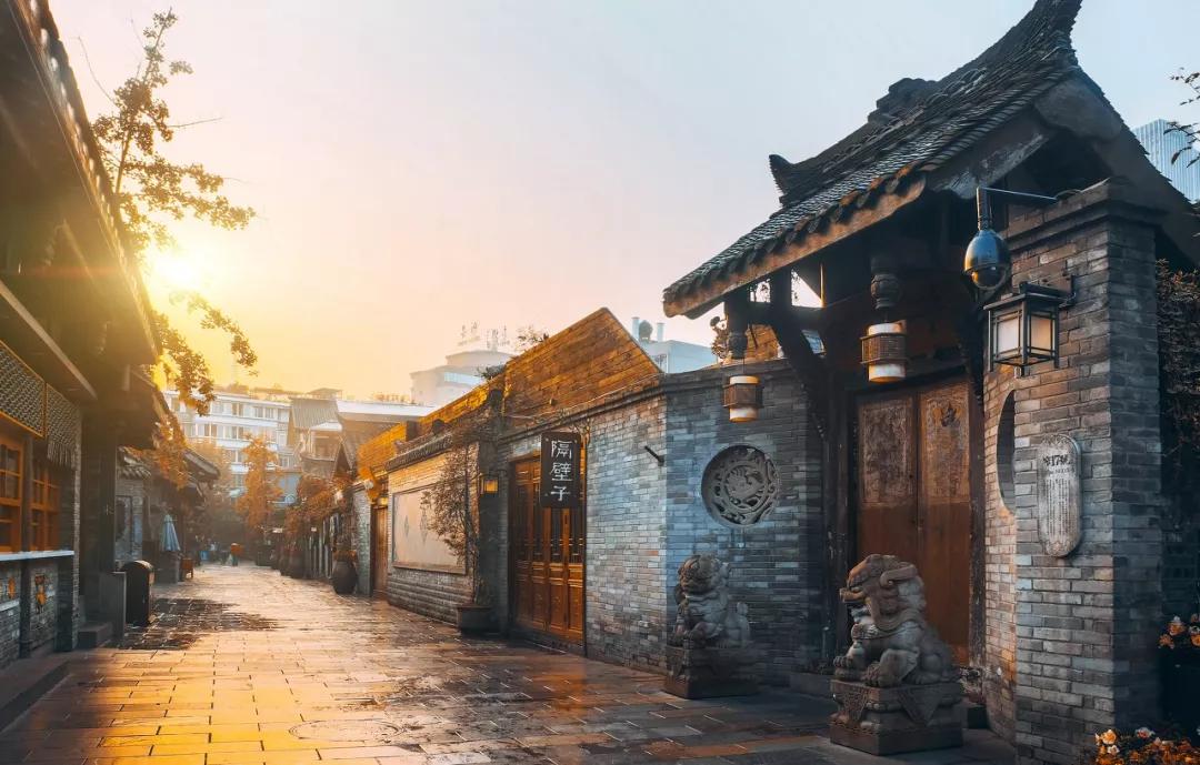 这里也是成都遗留下来的较成规模的清朝古街道