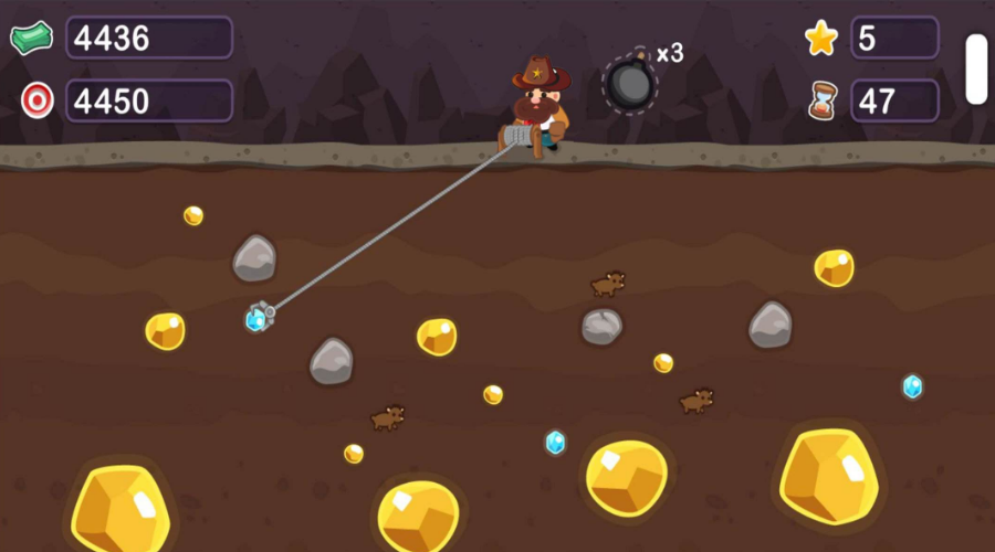 flash小游戏黄金矿工ip成手游闪客快打系列跨度很大