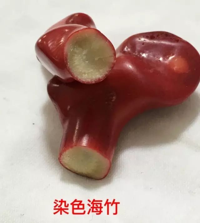 二,海竹染色假莫莫桶珠,算盤珠等,現在造假染色技術真的太高了,有些