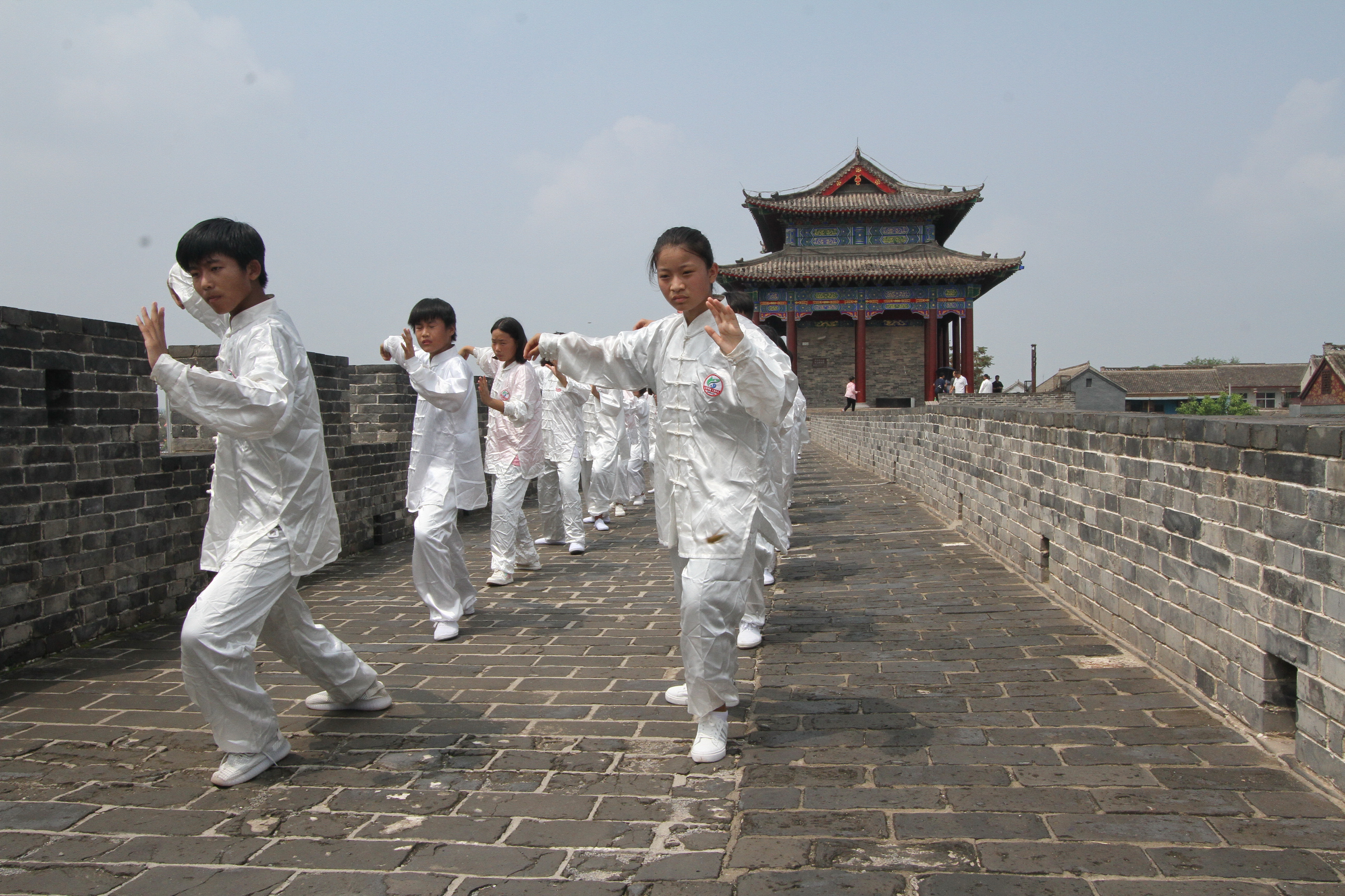 广府古城太极拳图片