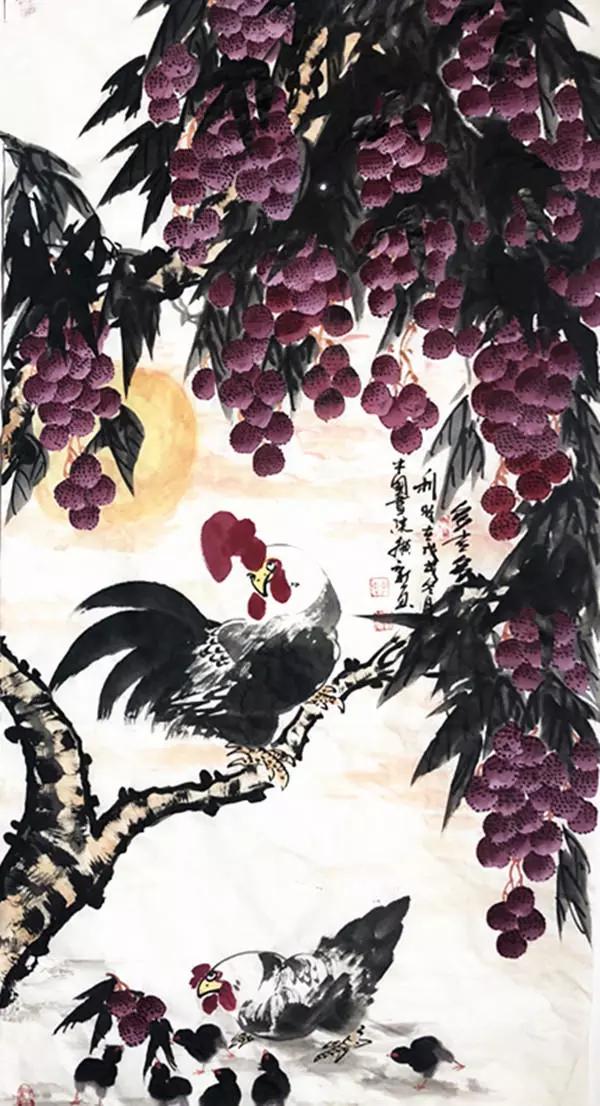 中国画院行政副院长曹广新栩栩如生叹为观止