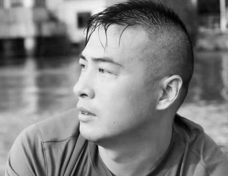 8月11日晚,新昌县公安局城东派出所辅警,陆野救援队副队长李安参与