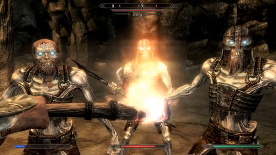 火把盾击加蔬菜汤是什么骚操作,玩《上古卷轴5:天际》就服他