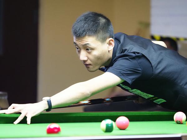力搏中式台球全国选拔赛李博有把握打进正赛