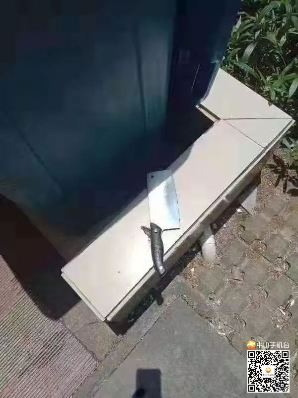菜刀从天而降!中山一小区又现高空抛物!当时有人正在楼下