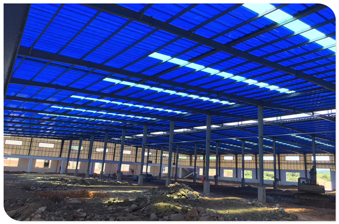 厂房彩钢瓦生锈应该这样解决_采光