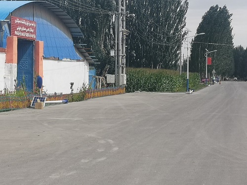 乌鲁木齐海关驻拜城县察尔齐镇恰克其村工作队结合美丽乡村建设和农村