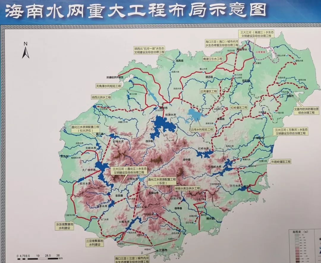 海南将建智能海岛型综合立体水网,各地将建这些重要水利工程!