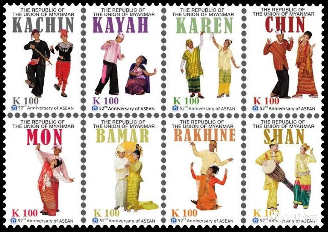 东盟十国联合发行邮票今年主题服饰