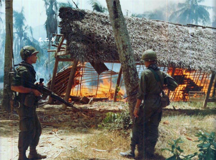 彩色老照片美越战争越南遭到了多大创伤入目之下皆是离殇