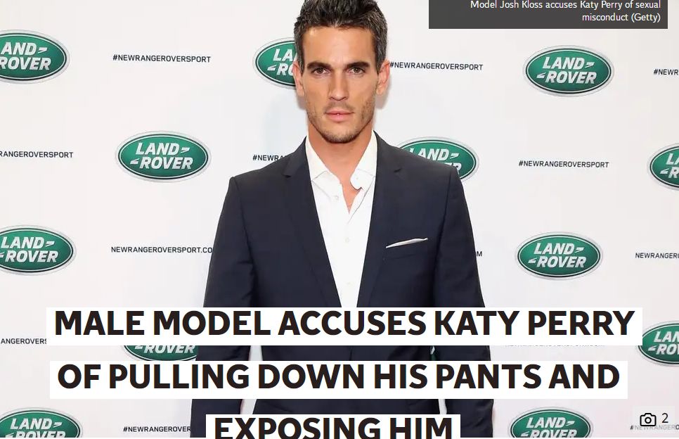 这周日,一名和水果姐合作过的男模josh kloss爆料:但这几天爆出这事