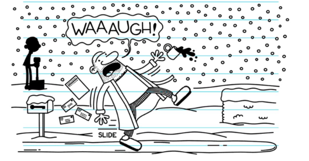 番薯原著英语小屁孩日记cabinfever8铲雪的三次尝试附资源