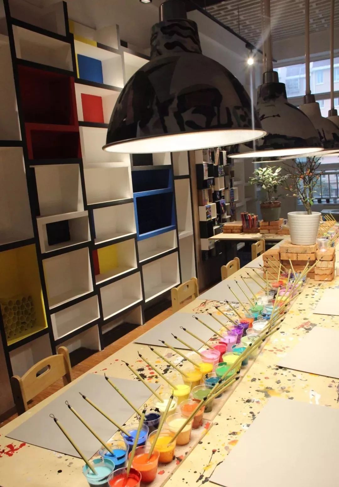 幼儿园的美工室大变身啦