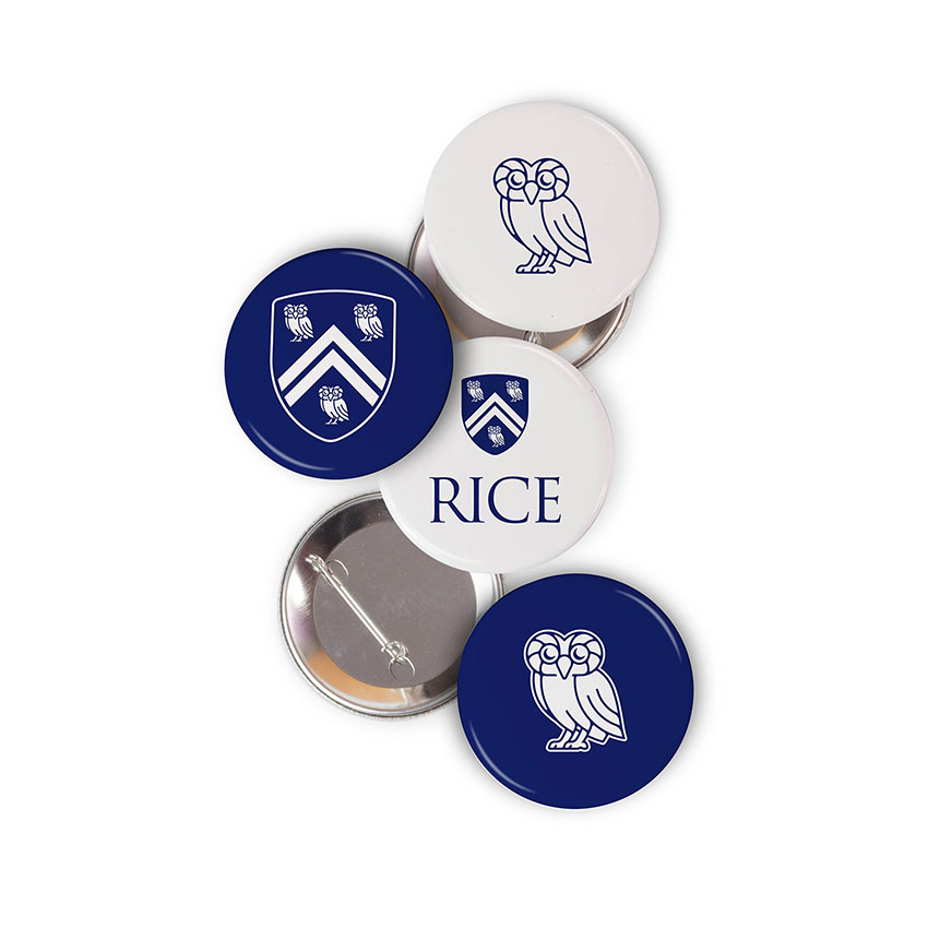 一所私立研究型大学rice university标志设计案例欣赏 - logo/吉祥物