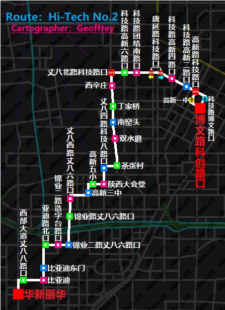 西安603路公交车路线图图片