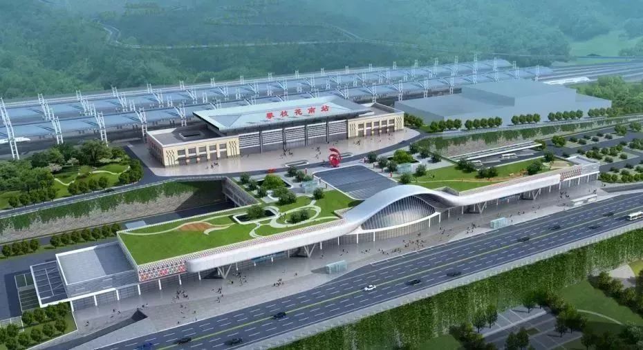 稳步推进中!攀枝花火车南站站前枢纽装饰装修已完成70%