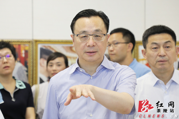 国家开发银行副行长周清玉来茶陵县调研指导工作