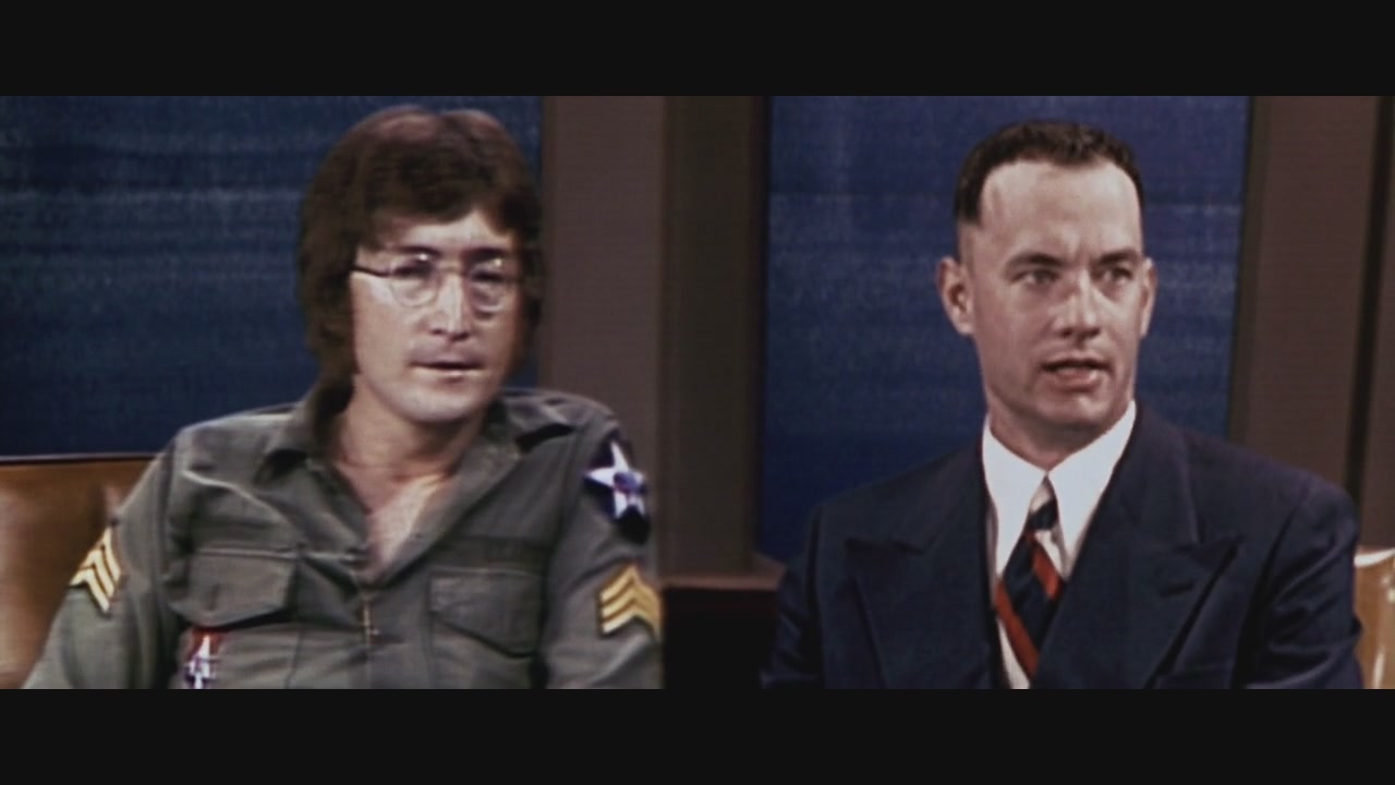 影片《阿甘正传》剧照.