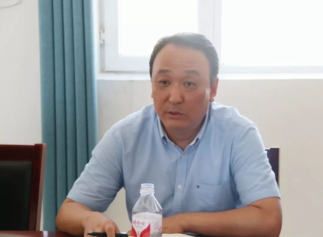 旗委书记白海林深入黑猫煤化工进行现场办公