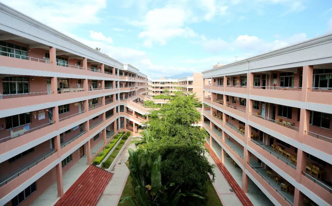 少男生都在这栋楼住过惠东中学四个大字走进去第一眼就能看到三年匆匆