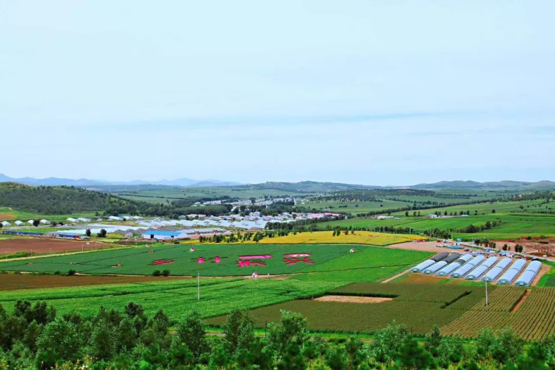 乡村振兴阔步行相约最美科尔沁打卡林新创忆园