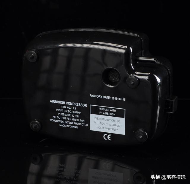 78官测优速达迷你气泵r1喷笔套装测评