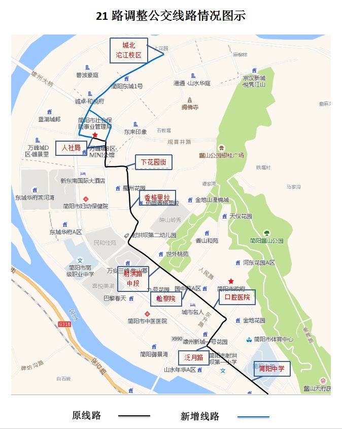 簡陽乘公交的請注意預計25日這幾條線路要進行調整了