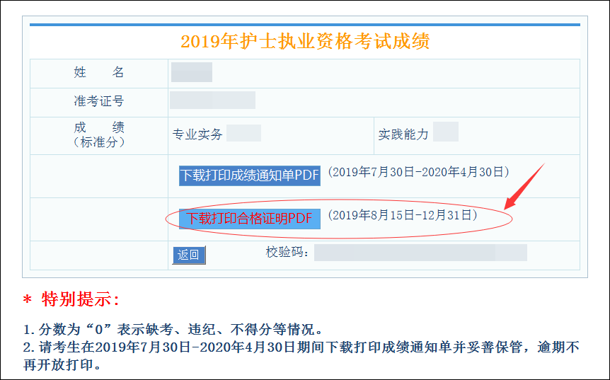 护士资格证个人端入口图片