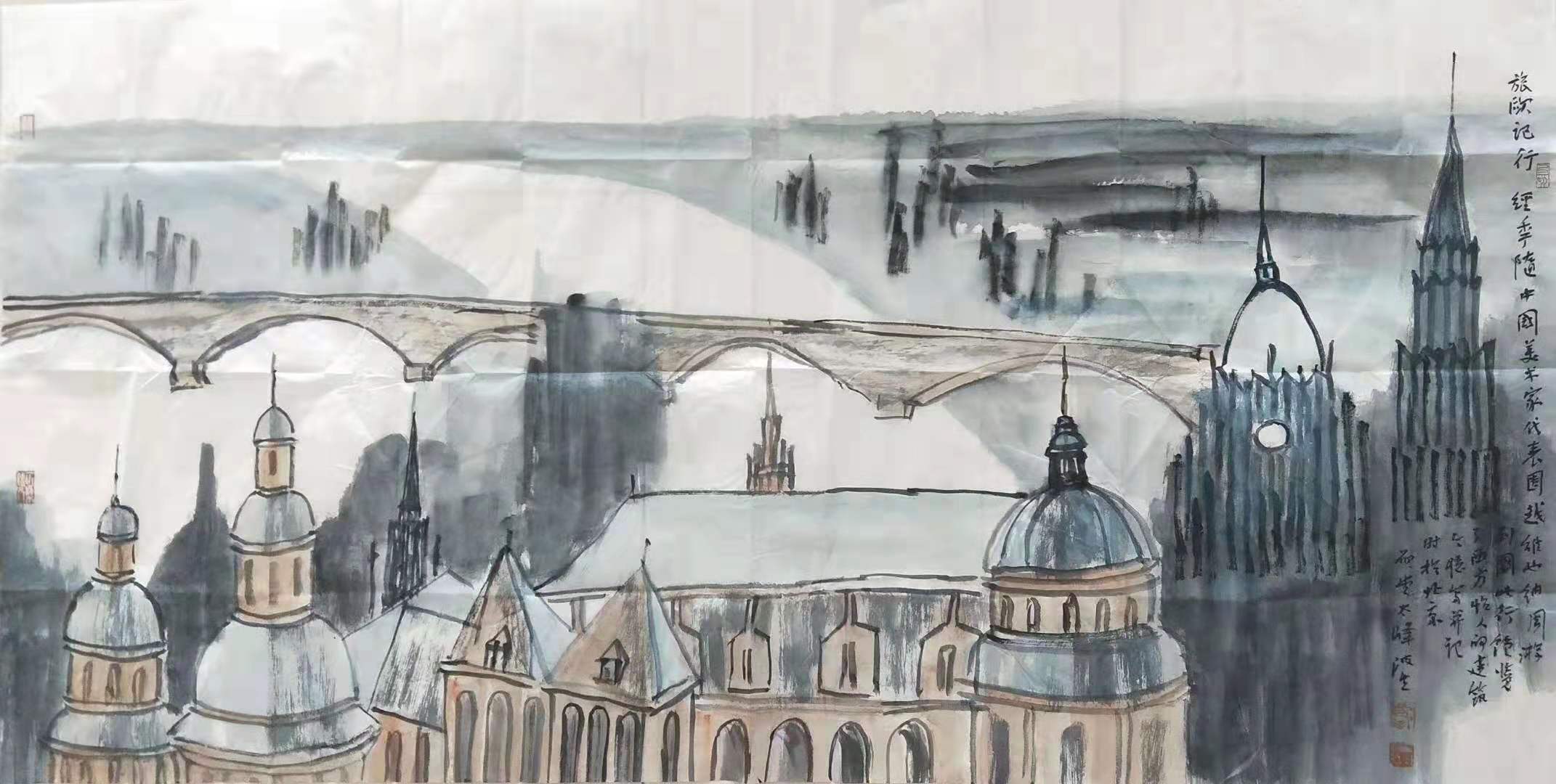 都市情结 水墨精神——画家马波生和他的都市水墨艺术