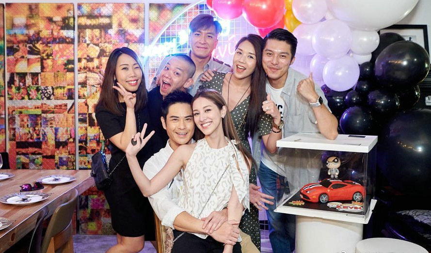 前tvb小生,曾是王杰小舅子,今参加郑嘉颖生日会无人识_莫家尧