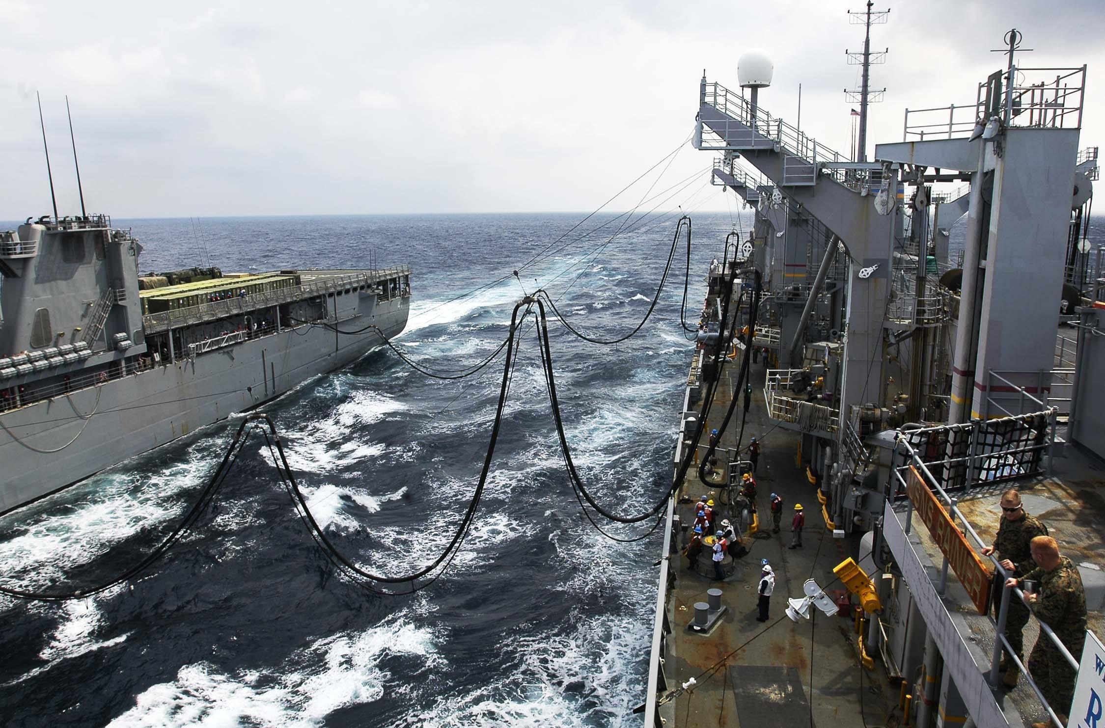 马岛战争与海湾战争的海军油料勤务,让我国海军受益匪浅_补给