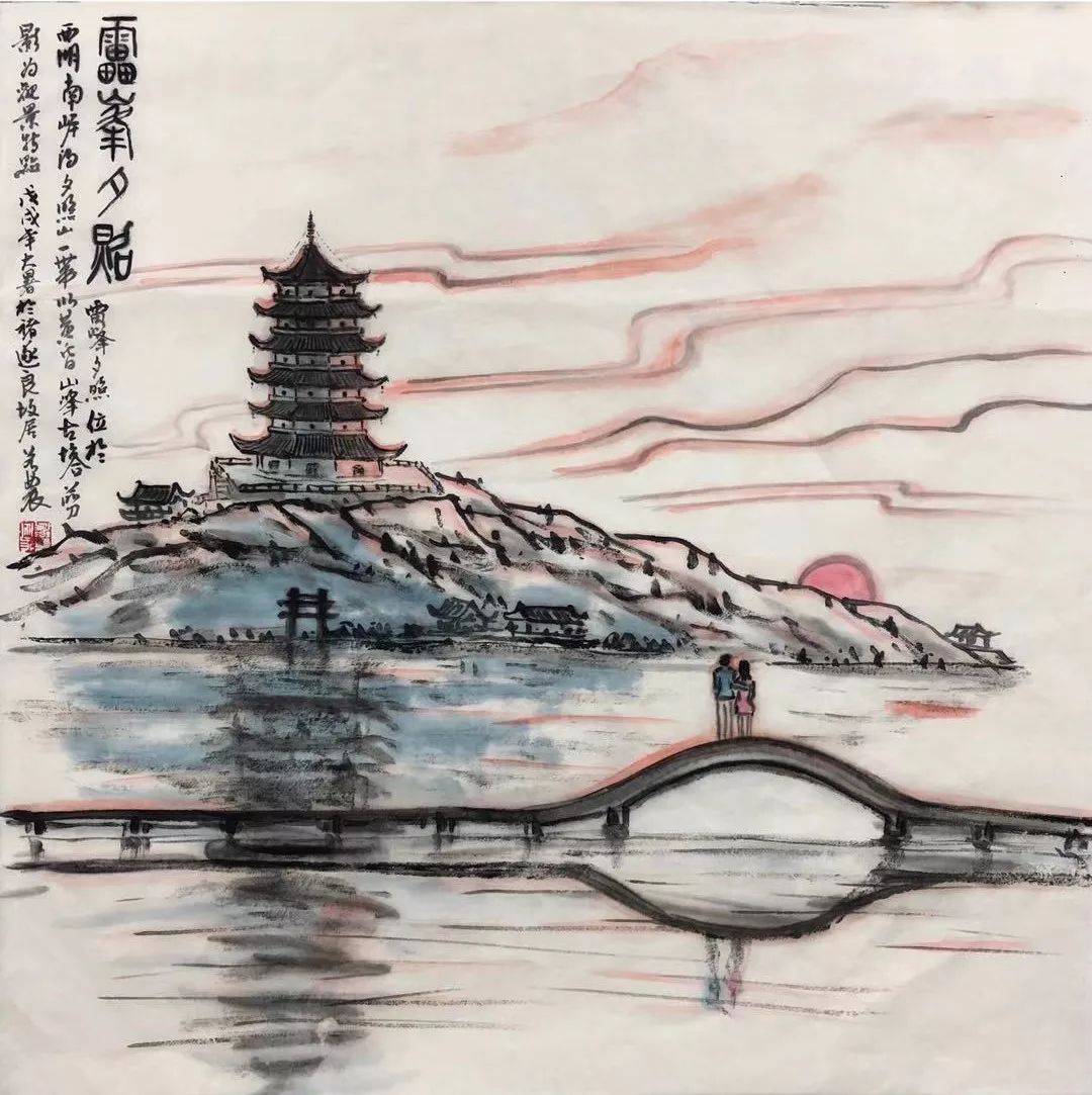 从风景到水墨他用相机和画笔记录的西湖美景