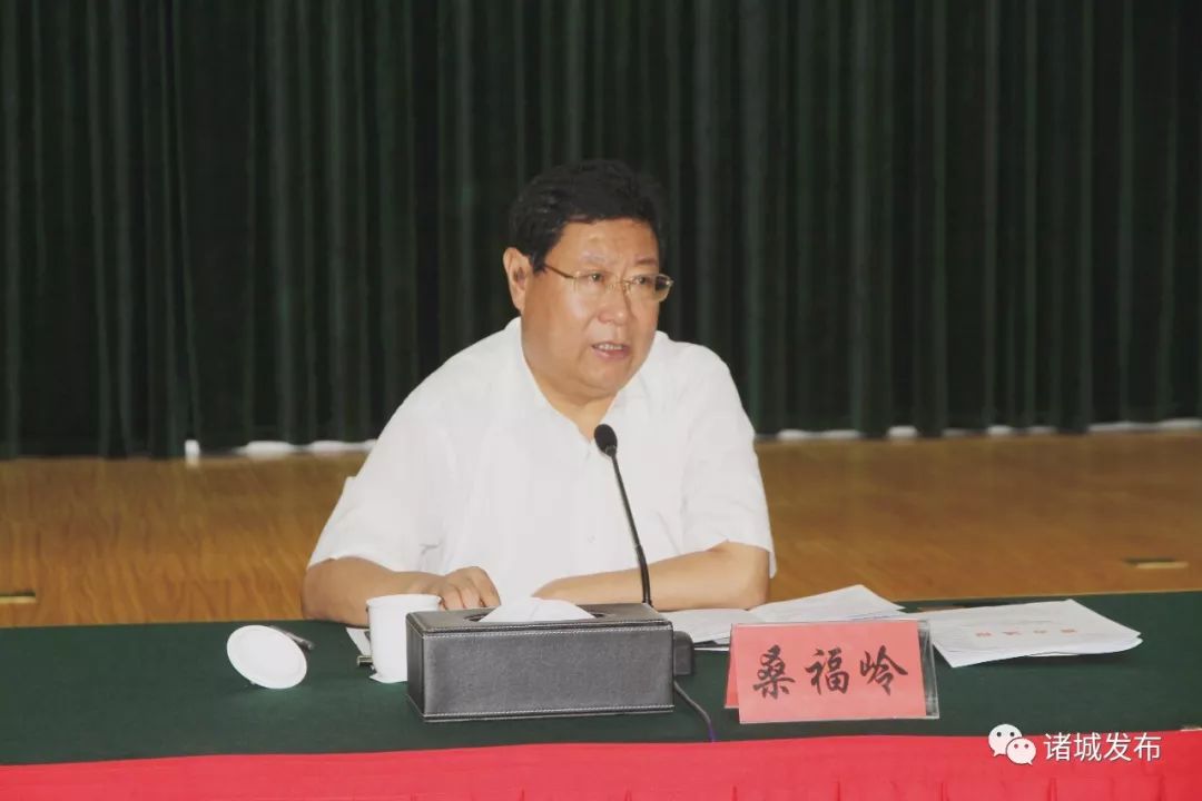 推进诸城55现代产业发展桑福岭提出了这些要求