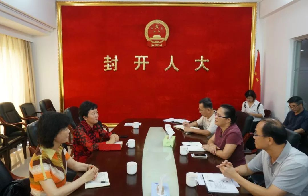 何琴琴到封开县督导调研推进县乡人大工作年工作开展情况