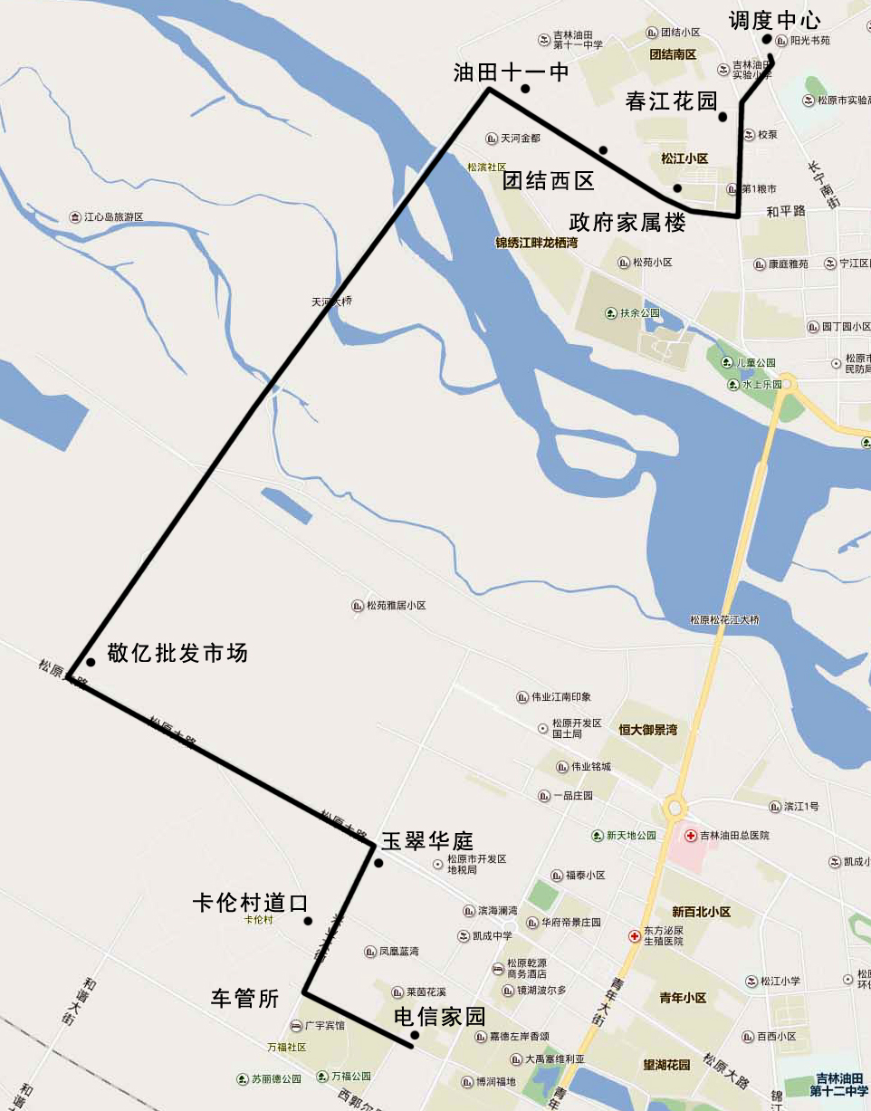 松原公交新增31路公交线路