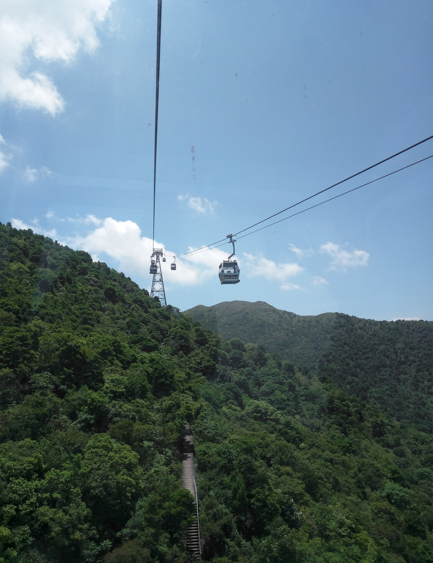 香港之旅昂坪360缆车走起大屿山全景一览无余