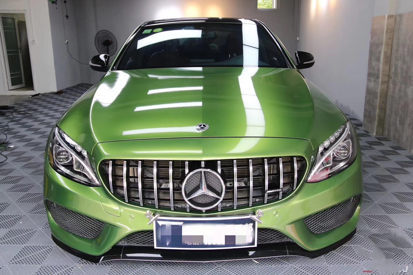 运动坚毅时尚暴力这样曼巴绿的奔驰c你来一款不