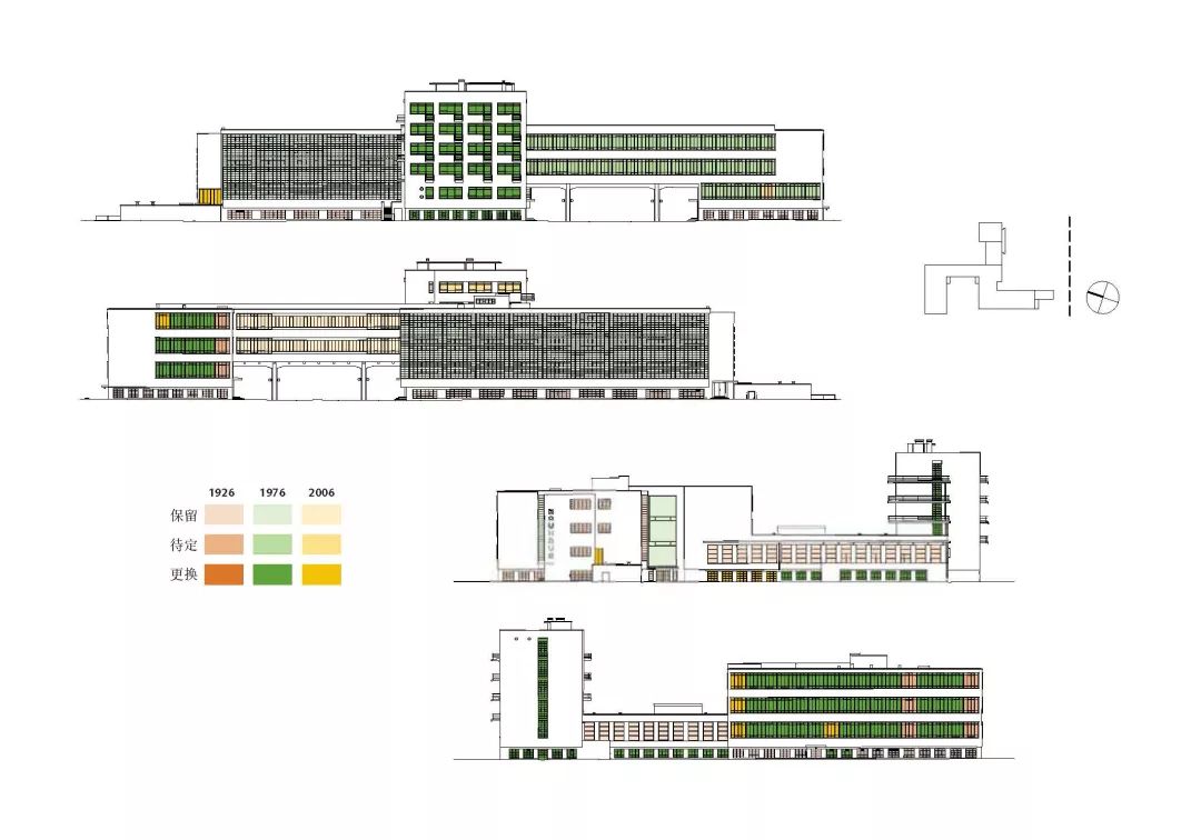 包豪斯校舍外观示意图图片