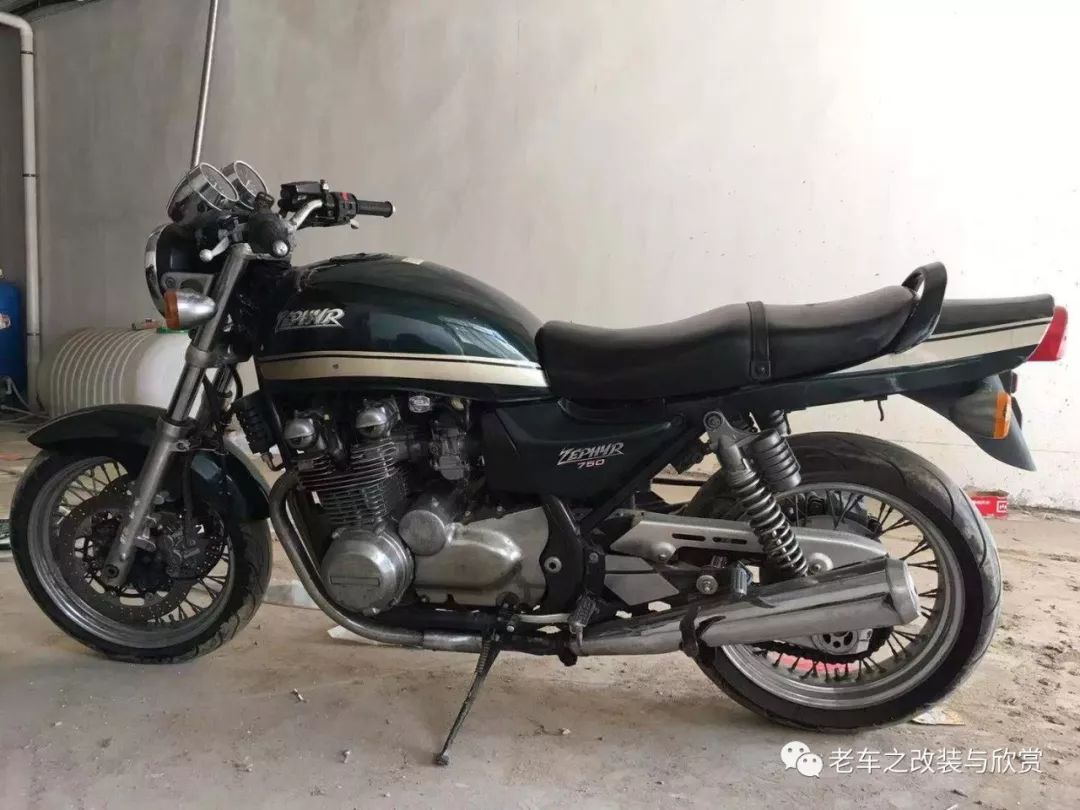 出售罕见的川崎西风750rs版