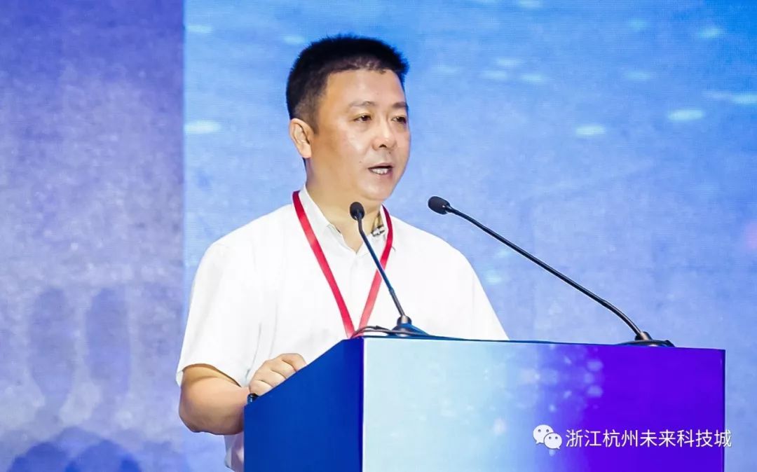 梅建胜在致辞中表示,未来科技城是一座为未来而生,因科技而兴的新城