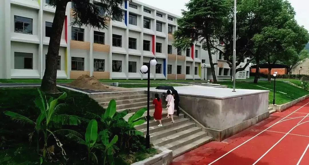 上虞这所新学校即将"开学",快来参观一下._百官街道