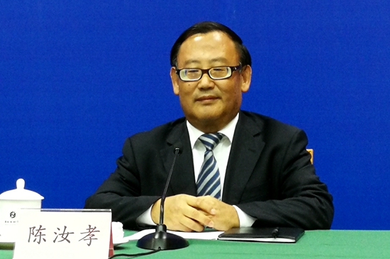 14:28陈汝孝下面,请潍坊市政府党组成员陈汝孝介绍海峡两岸博览会情况