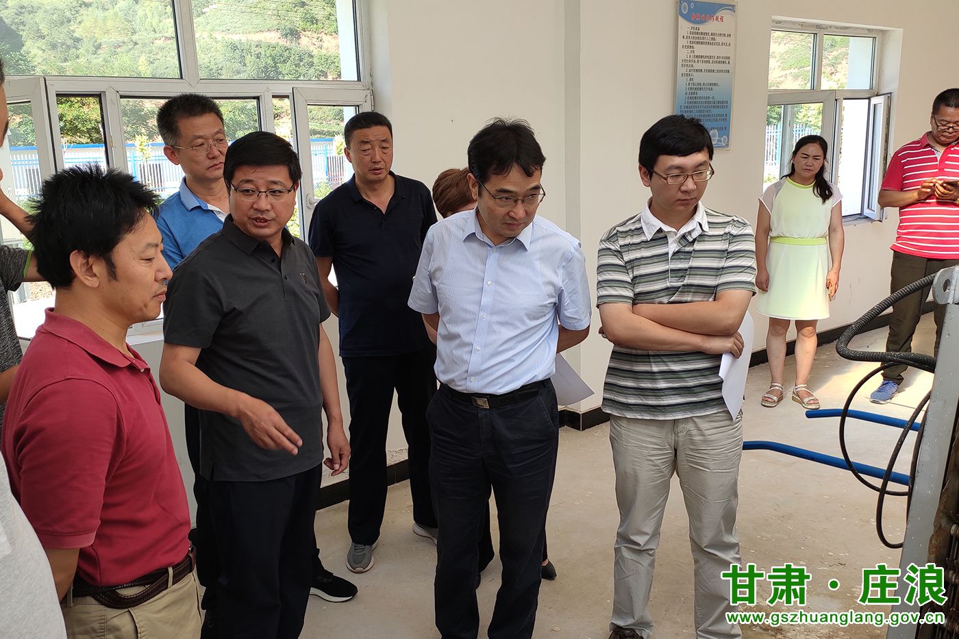 南开大学专家组考察调研庄浪县污水和生活垃圾无害化处理情况