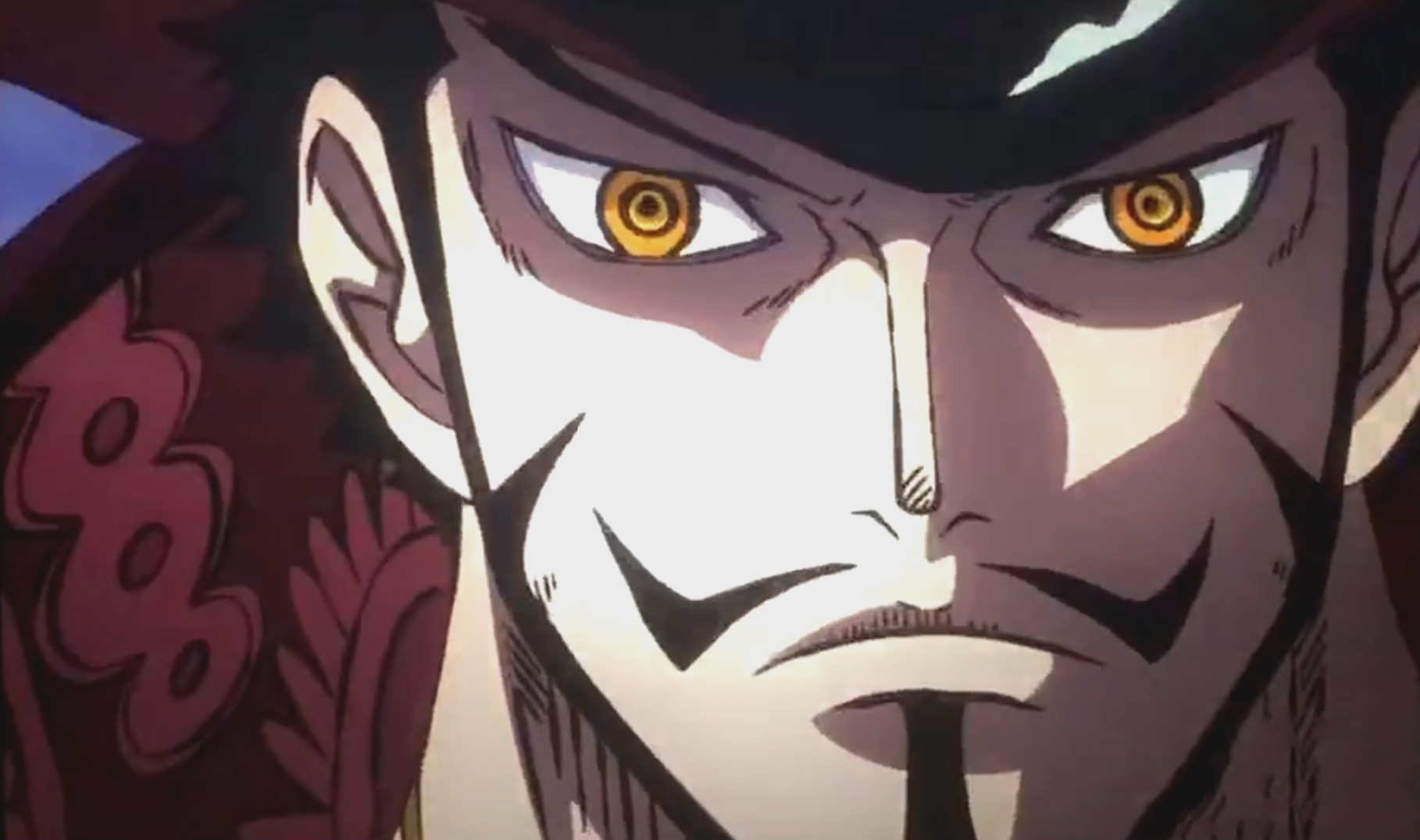 海贼王剧场版索隆全力对抗藤虎100的战斗力鹰眼徒弟加油