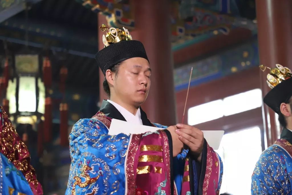 视频图集北京白云观隆重举行庆贺中元七炁赦罪地官圣诞祈福法会