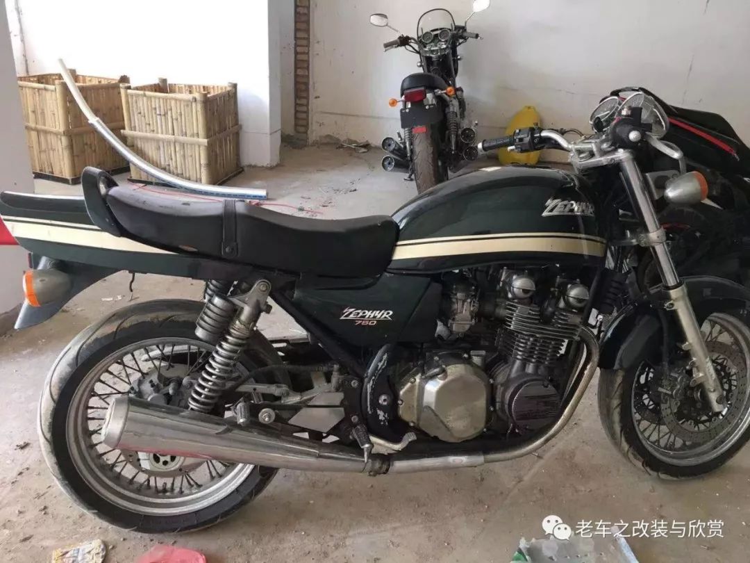 出售罕见的川崎西风750rs版