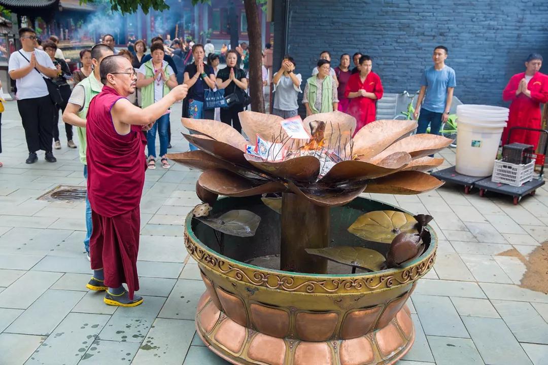 2019年沈阳北塔护国法轮寺盂兰盆节超度法会圆满