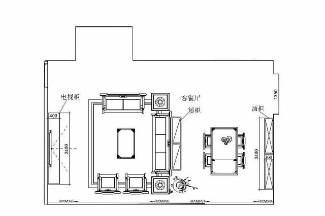 深圳裝修:客廳餐廳連一起的空間,怎麼處理最合適?