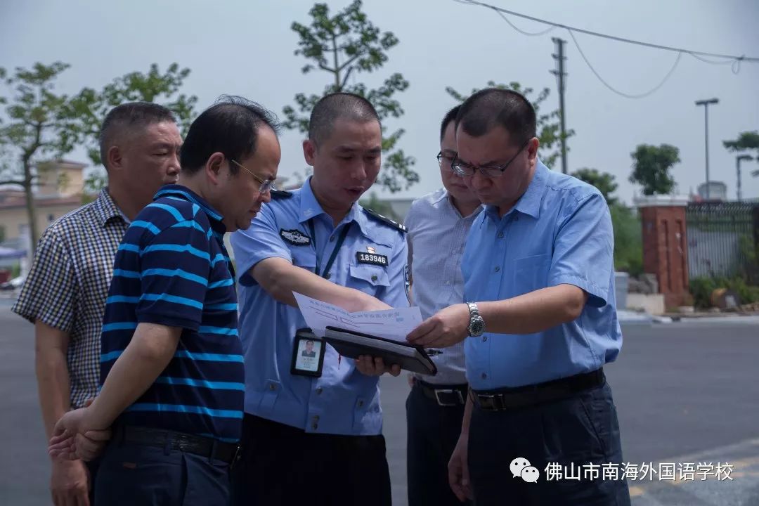 炎炎夏日送清凉,浓浓关怀鼓士气 ——桂城街道党工委麦绍强书记一行