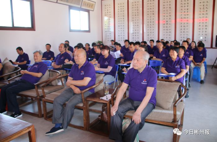 彬州市书画家协会在龙山书院举办书画培训暨创作基地揭牌仪式